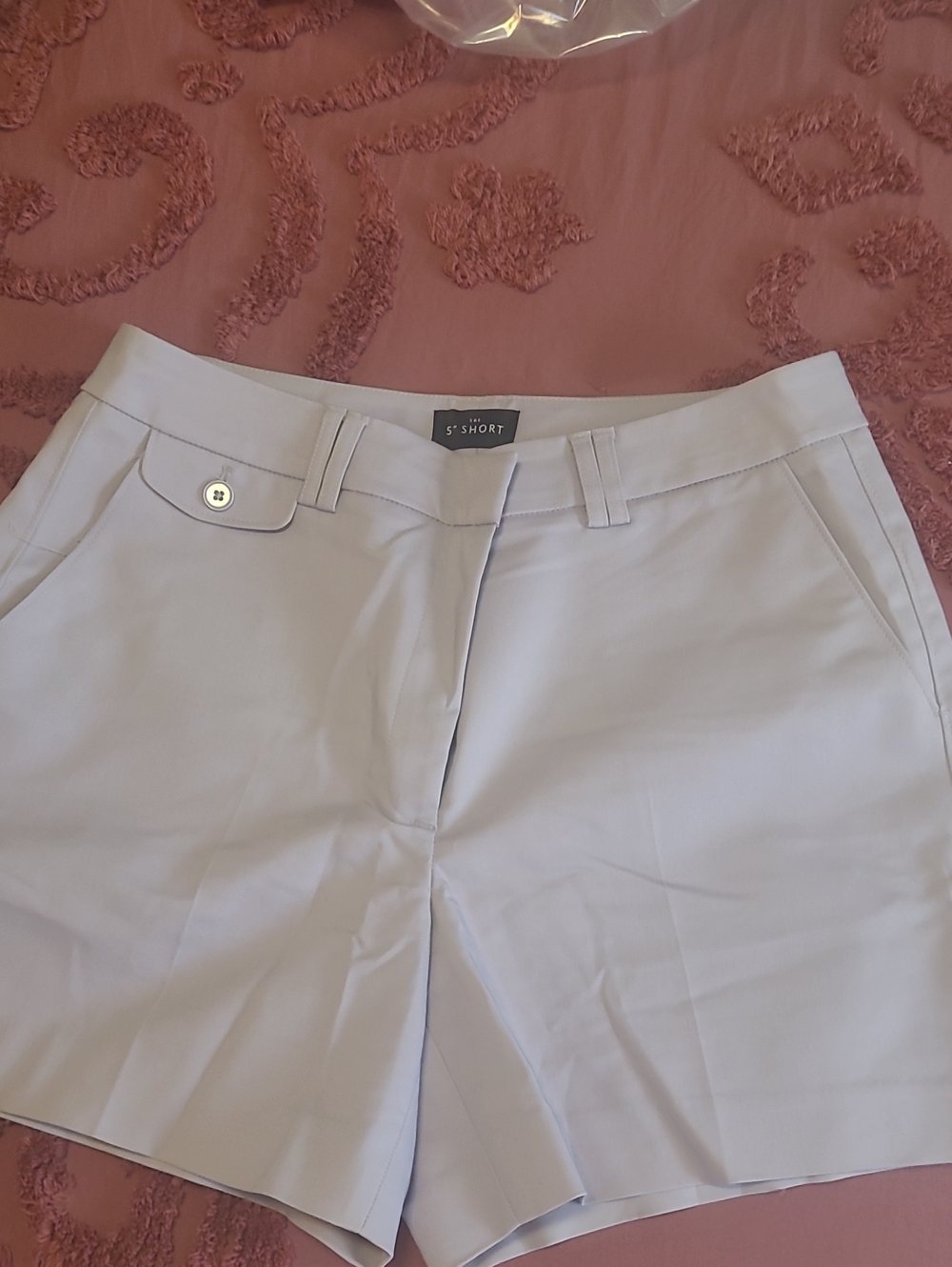 Light Lavendar Tailored Women's Shorts